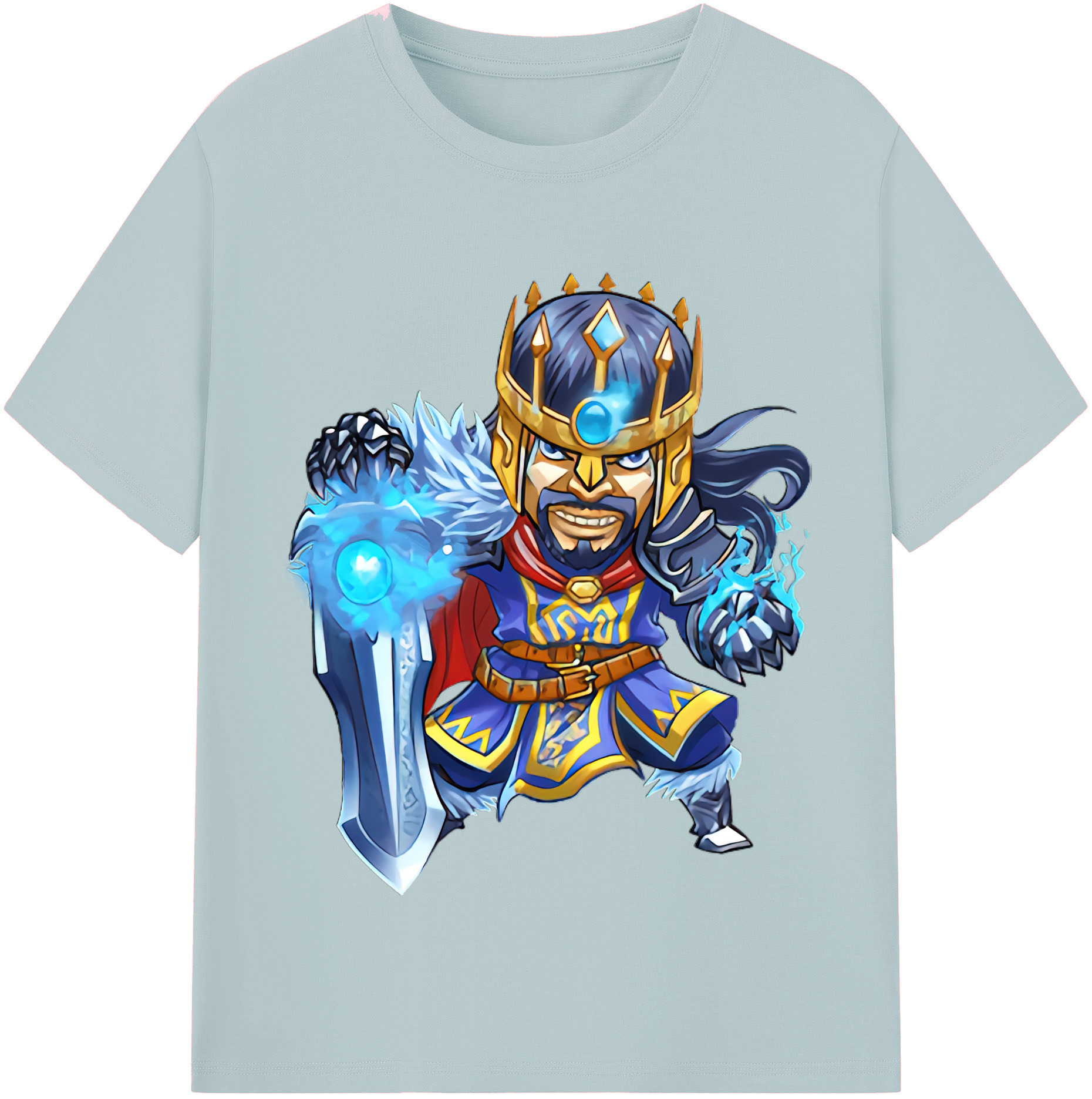 リーグ・オブ・レジェンド League of Legends LOL 綿100％半袖Tシャツ（フロントプリント）